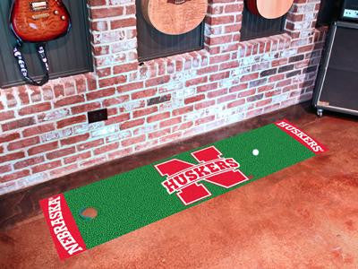 University of Nebraska Golf Putting Green Mat