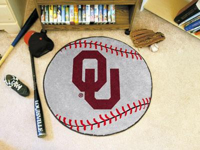 University of Oklahoma Baseball Rug