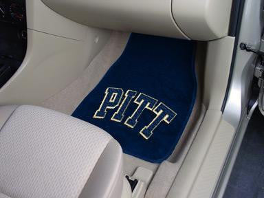 University of Pittsburgh 2 Piece Front Car Mats