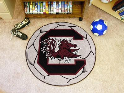 University of South Carolina Soccer Ball Rug