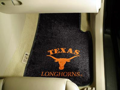 University of Texas 2 Piece Front Car Mats