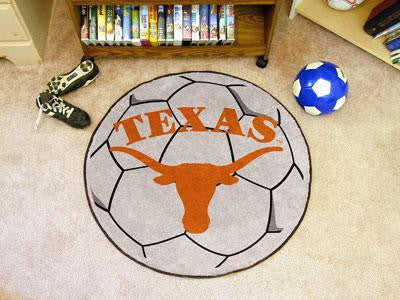 University of Texas Soccer Ball Rug