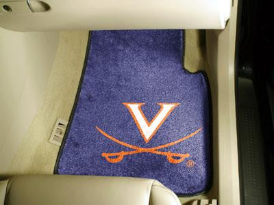 University of Virginia 2 Piece Front Car Mats