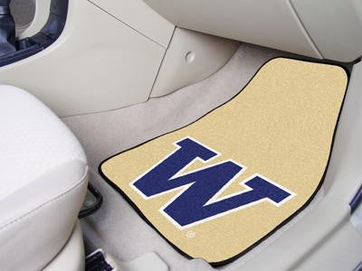 University of Washington 2 Piece Front Car Mats