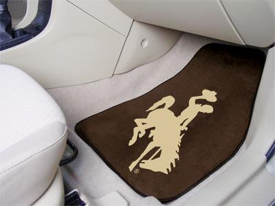 University of Wyoming 2 Piece Front Car Mats