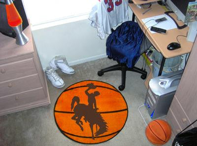 University of Wyoming Basketball Rug