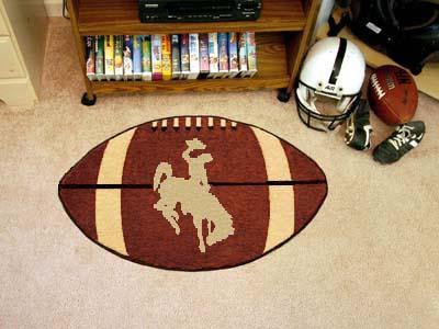 University of Wyoming Football Rug