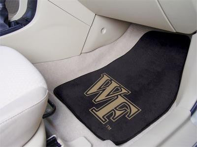 Wake Forest University 2 Piece Front Car Mats