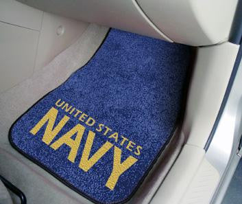 NAVY 2 Piece Front Car Mats