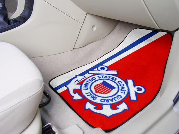 US Coast Guard 2 Piece Front Car Mats