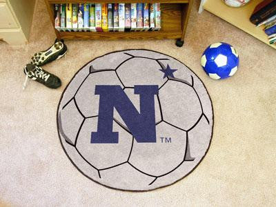 US Naval Academy Soccer Ball Rug