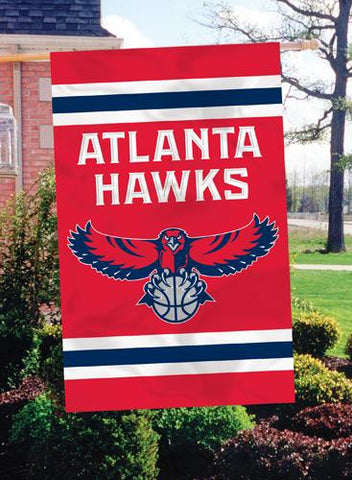 AFHAW Atlanta Hawks 44x28 Applique Banner