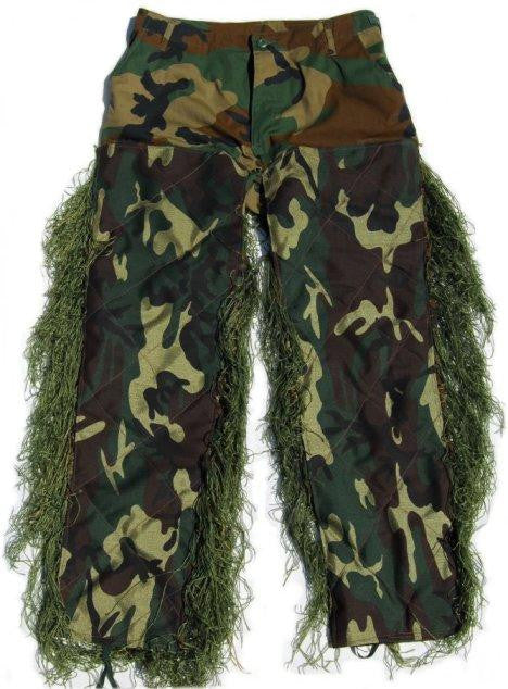 Synthetic Ultra Light Sniper Leafy Green BDU Pants Small