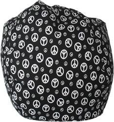 Bean Bag Peace Black