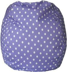 Bean Bag Polkadots Purple