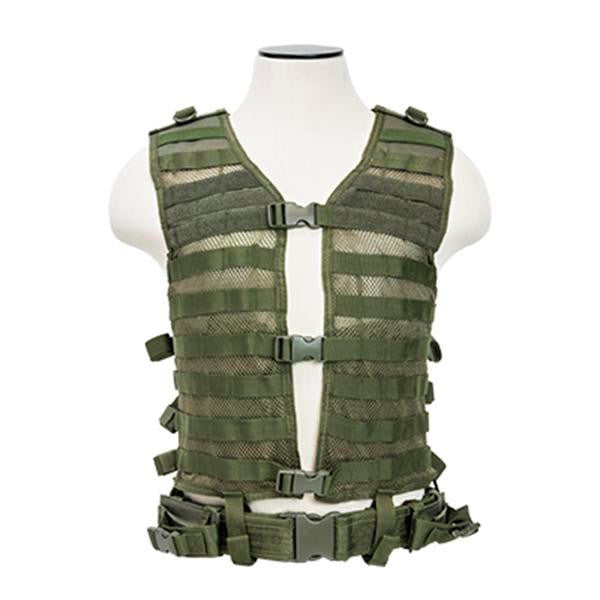 NcStar Molle Vest Green