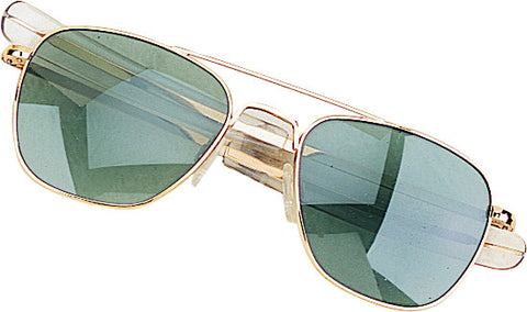 Humvee Pilot 57MM Gold Sunglasses