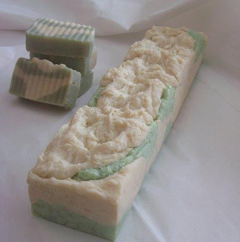 Handmade Cucumber Melon 4lb Soap Loaf