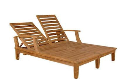 Brianna Double Sun Lounger with Arm