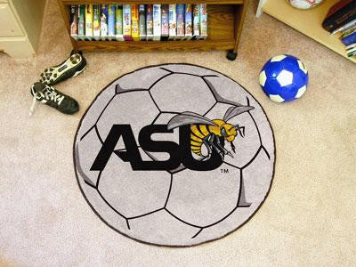 Alabama State University Soccer Ball Rug