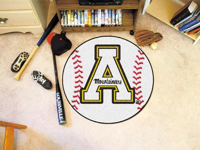 Appalachian State Baseball Rug