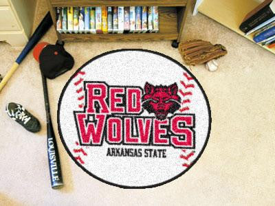 Arkansas State University Baseball Rug