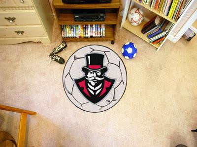 Austin Peay State University Soccer Ball Rug