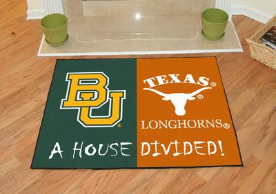 Baylor - Texas All-Star House Divided Rug