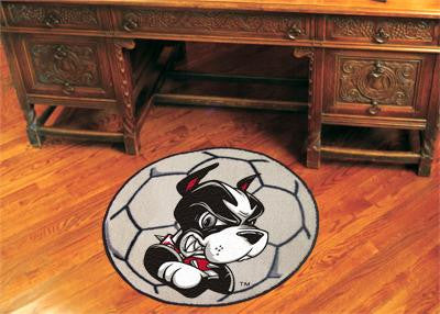 Boston University Soccer Ball Rug