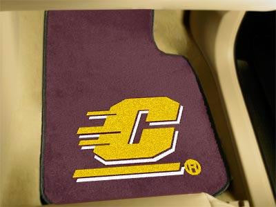 Central Michigan University 2 Piece Front Car Mats