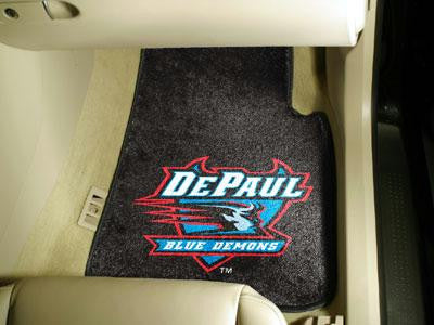 DePaul University 2 Piece Front Car Mats