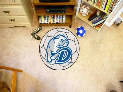 Drake University Soccer Ball Rug