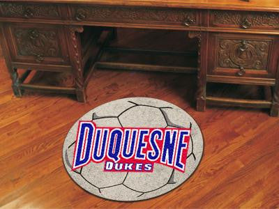 Duquesne University Soccer Ball Rug