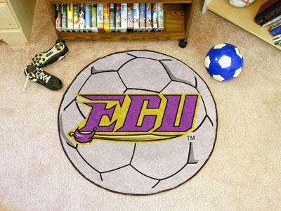 East Carolina University Soccer Ball Rug