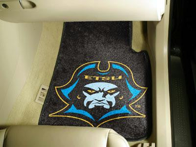 East Tennessee State University 2 Piece Front Car Mats