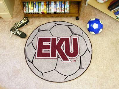 Eastern Kentucky University Soccer Ball Rug