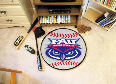 Florida Atlantic University Baseball Rug