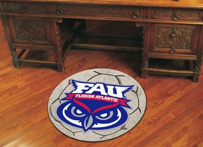 Florida Atlantic University Soccer Ball Rug