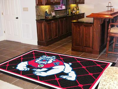 Fresno State  5 x 8 Rug