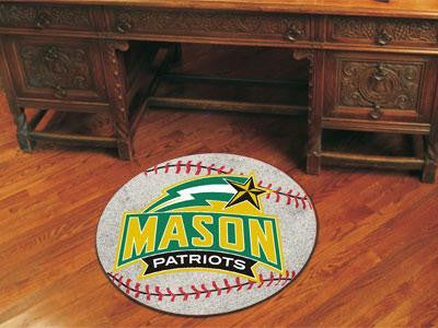 George Mason University Baseball Rug