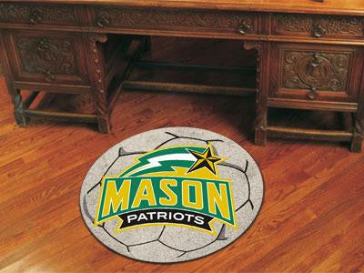 George Mason University Soccer Ball Rug