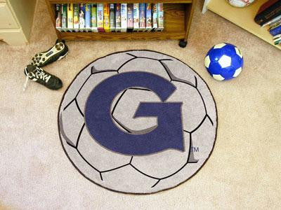 Georgetown University Soccer Ball Rug