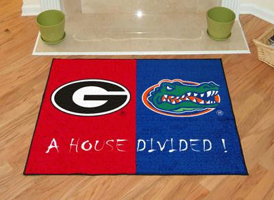 Georgia - Florida All-Star House Divided Rug