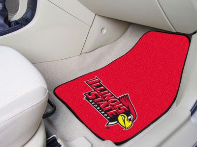 Illinois State University 2 Piece Front Car Mats