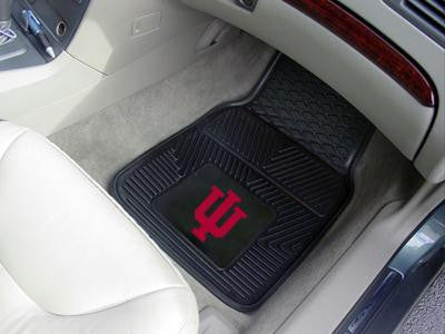 Indiana University Heavy Duty 2-Piece Vinyl Car Mats