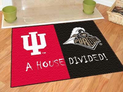 Indiana-Purdue All-Star House Divided Rug