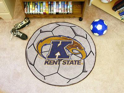 Kent State University Soccer Ball Rug