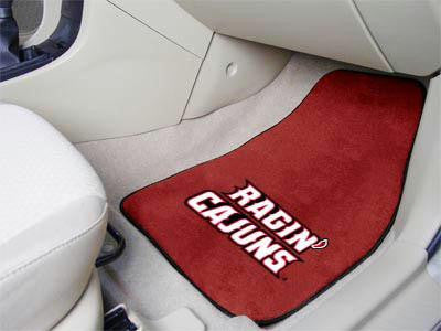 Louisiana-Lafayette 2 Piece Front Car Mats