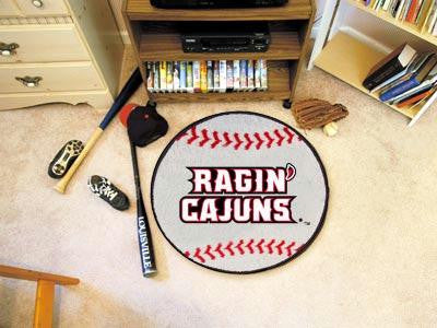 Louisiana-Lafayette Baseball Rug