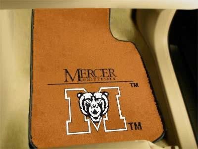 Mercer University 2 Piece Front Car Mats